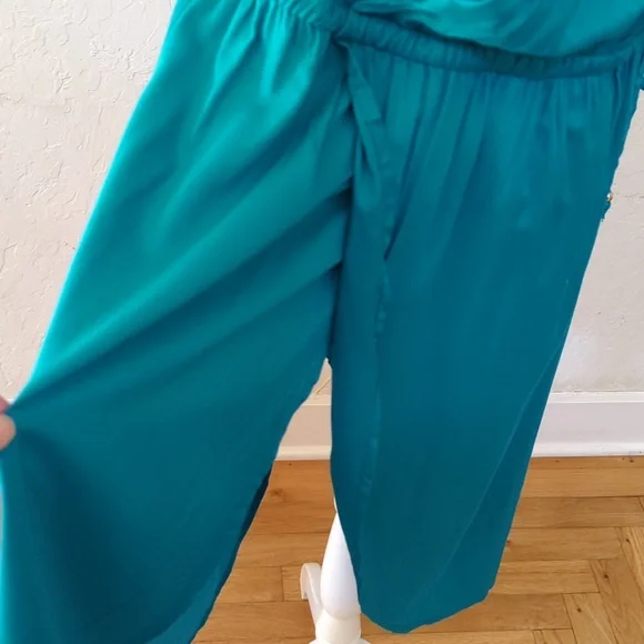 Swimsuits for All Teal Tenley Surplice Coverup Short Dress Size 18/20 - Picture 10 of 12